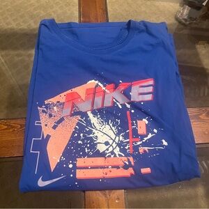Nike Blue Graphic T-Shirt